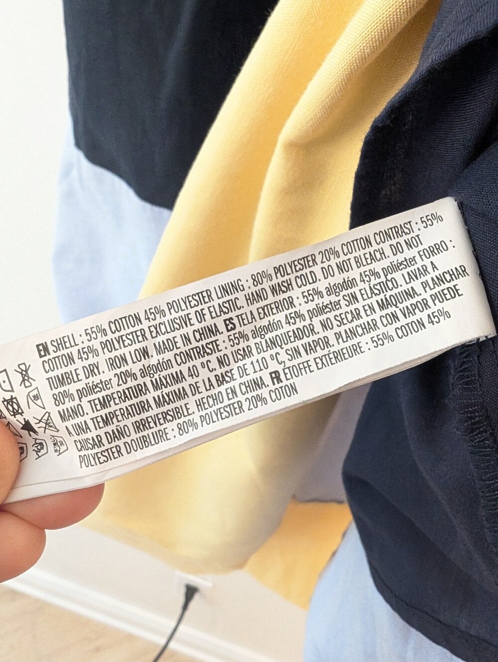English Factory Color Block Maxi Dress - Picture 5 of 6